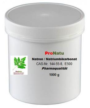 ProNatu Bicarbonate de sodium/soude - quality des pharmaceutiques